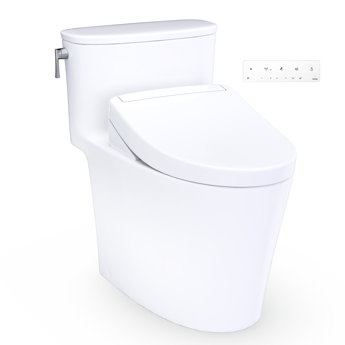 TOTO Aurora™ WASHLET+ S5 One-Piece Toilet - 1.28 GPF - Universal