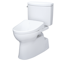 Load image into Gallery viewer, TOTO VESPIN® WASHLET®+ S7A/S7 Two-Piece Toilet - 1.28 GPF - diagonal view