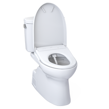 Load image into Gallery viewer, TOTO VESPIN® WASHLET®+ S7A/S7 Two-Piece Toilet - 1.28 GPF - open view