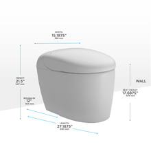 Load image into Gallery viewer, TOTO NEOREST® RS Dual Flush Toilet - 1.0 GPF & 0.8 GPF - MS8341CUMFG#01 - dimensions