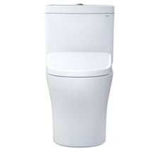 Load image into Gallery viewer, TOTO AQUIA® IV - WASHLET®+ S7A Two-Piece Toilet - 1.28 GPF &amp; 0.9 GPF Auto-Flush - MW4464736CEMFGNA#01 - Universal Height - front view