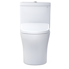 Load image into Gallery viewer, TOTO AQUIA® IV - WASHLET®+ S7 Two-Piece Toilet - 1.28 GPF & 0.9 GPF Auto-Flush - MW4464726CEMGNA#01- front view