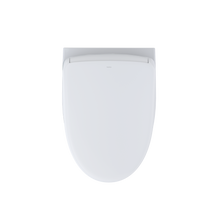 Load image into Gallery viewer, TOTO AP WASHLET®+ S7 WALL-HUNG TOILET - 1.28 GPF & 0.9 GPF - Matte Silver Push Plate - CWT4264726CMFG#MS - top view