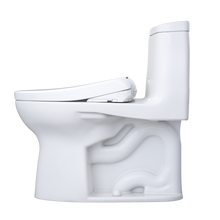Load image into Gallery viewer, TOTO ULTRAMAX® II  WASHLET®+ S7A One-Piece Toilet - 1.28 GPF - MW6044736CEFG#01 - UNIVERSAL HEIGHT - side view