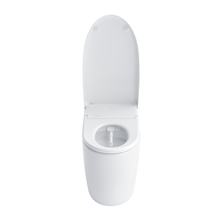 Load image into Gallery viewer, TOTO NEOREST® AS Dual Flush Toilet - 1.0 GPF & 0.8 GPF - MS8551CUMFG#01 - lid open view, front facing