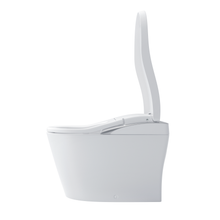 Load image into Gallery viewer, TOTO NEOREST® LS Dual Flush Toilet - 1.0 GPF & 0.8 GPF  - MS8732CUMFG - lid open side view