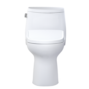 TOTO ULTRAMAX® II  WASHLET®+ S7A One-Piece Toilet - 1.28 GPF - MW6044736CEFG#01 - UNIVERSAL HEIGHT - front view