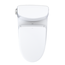 Load image into Gallery viewer, TOTO ULTRAMAX® II  WASHLET®+ S7 One-Piece Toilet - 1.28 GPF - MW6044726CEFG#01 - UNIVERSAL HEIGHT - Top view
