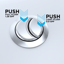 Load image into Gallery viewer, TOTO AQUIA® IV - WASHLET®+ S7A Two-Piece Toilet - 1.28 GPF & 0.9 GPF - MW4464736CEMGN#01 - - push button flush
