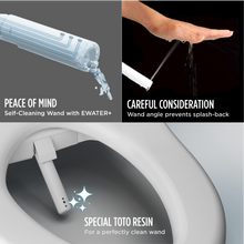 Load image into Gallery viewer, TOTO AQUIA® IV - WASHLET®+ S7A Two-Piece Toilet - 1.28 GPF & 0.9 GPF - MW4464736CEMGN#01 -  TOTO resin