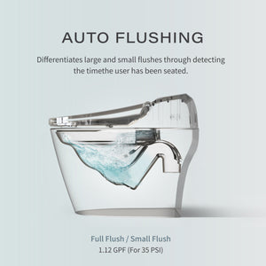 Vovo TCB-8100 Dual Auto-Flush Feature