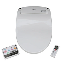 Load image into Gallery viewer, Cascade 3000 Bidet Toilet Seat - Round with Remote