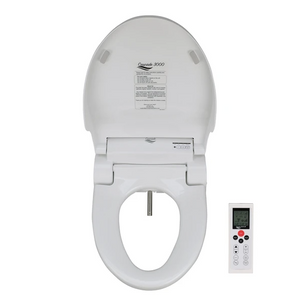 Cascade 3000 Bidet Toilet Seat - Round with Remote