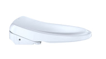 Load image into Gallery viewer, WASHLET® S550e Elongated Bidet Toilet Seat with EWATER+® , Classic Lid, Cotton White - SW3054#01 Right side view