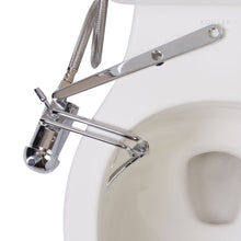 Load image into Gallery viewer, GoBidet 2003C Chrome Bidet Attachment + Hot Water Kit