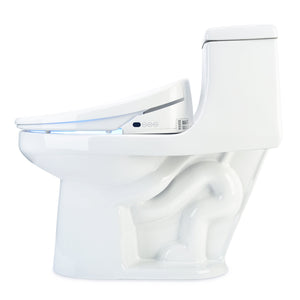 Brondell Swash 1400 Bidet Toilet Seat - Round, White