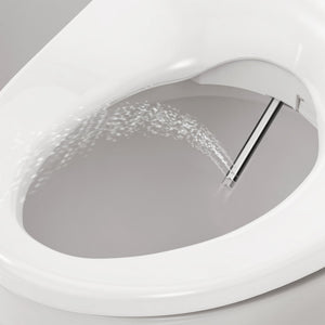 Brondell Swash 1400 Bidet Toilet Seat - Round, White