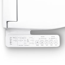 Load image into Gallery viewer, TOTO® WASHLET® C2 - For WASHLET-Ready TOTO® Toilet only, Elongated, White - SW3074T40#01 - side control panel detail