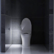 Load image into Gallery viewer, Toto Washlet S300e Bidet Toilet Seat installed modern bathroom