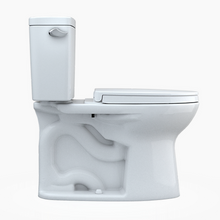 Load image into Gallery viewer, TOTO DRAKE® Two-Piece Toilet, 1.6 GPF, Elongated Bowl - REGULAR HEIGHT - MS776124CSG01 - side view with trip lever