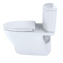 Load image into Gallery viewer, TOTO NEXUS® Two-Piece Toilet, 1.28 GPF, Elongated Bowl - MS442124CEFG#01, side view