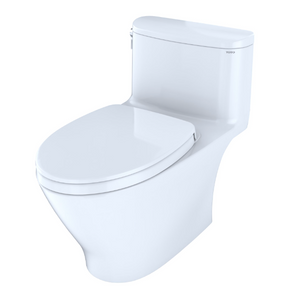 TOTO NEXUS® One-Piece Toilet, 1.28 GPF, Elongated Bowl - Universal Height - MS642124CEFG#01 - Diagonal View