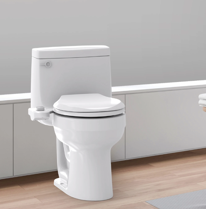 VOVO VM-001D Non-Electric Bidet Attachment, Metal Coated Dual Nozzle System