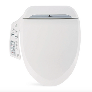 Bio Bidet BB-600 Ultimate Bidet Toilet Seat - Elongated, White  with side panel