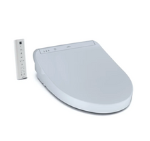 Load image into Gallery viewer, TOTO® Washlet® K300 - Elongated, White - SW3036R#01, front view with remote