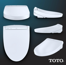 Load image into Gallery viewer, TOTO® Washlet® K300 - Elongated, White - SW3036R#01, view of all sides
