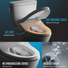 Load image into Gallery viewer, TOTO® Washlet® K300 - Elongated, White - SW3036R#01, features description 2