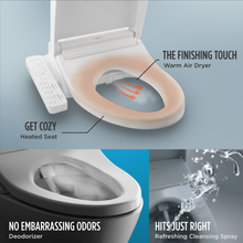 Load image into Gallery viewer, TOTO AQUIA® IV - WASHLET®+ C2 Two-Piece Toilet - 1.28 GPF & 0.9 GPF - MW4463074CEMGN#01 - air dryer, heated seat, deodorizer