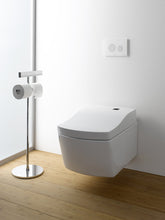 Load image into Gallery viewer, TOTO NEOREST® EW Wall-Hung Dual-Flush Toilet - CWT994CEMFG#01 installed with Neorest remote stand