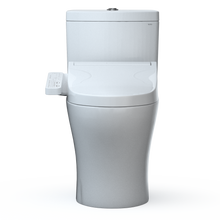 Load image into Gallery viewer, TOTO AQUIA® IV - WASHLET®+ C2 Two-Piece Toilet - 1.28 GPF & 0.9 GPF - MW4463074CEMFGN#01 - Universal Height - front view