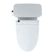 Load image into Gallery viewer, TOTO®  Drake Washlet®+ C5 Two-Piece Toilet - 1.6 GPF - MW7763084CSG#01 - top view