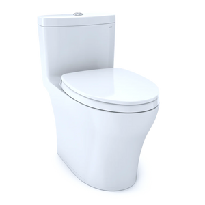 TOTO AQUIA® IV One-Piece Toilet - 1.28 GPF & 0.9 GPF, Elongated, Universal Height - MS646124CEMFGN#01 - Main image