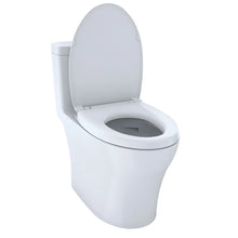 Load image into Gallery viewer, TOTO AQUIA® IV One-Piece Toilet - 1.28 GPF &amp; 0.9 GPF, Elongated, Universal Height - MS646124CEMFGN#01 - Open view