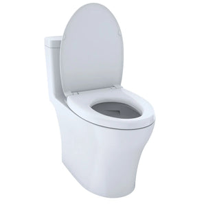 TOTO AQUIA® IV One-Piece Toilet - 1.28 GPF & 0.9 GPF, Elongated, Universal Height - MS646124CEMFGN#01 - Open view