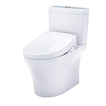 Load image into Gallery viewer, Aquia® IV WASHLET®+ S5 Two-Piece Toilet - 1.28 GPF/0.9 GPF - diagonal view