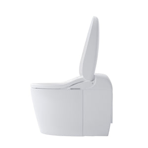 TOTO NEOREST® RS Dual Flush Toilet - 1.0 GPF & 0.8 GPF - MS8341CUMFG#01  - side open view