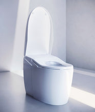 Load image into Gallery viewer, TOTO NEOREST® AS Dual Flush Toilet - 1.0 GPF &amp; 0.8 GPF - MS8551CUMFG#01 - installed view, open lid