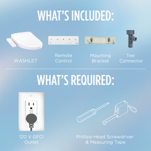 Load image into Gallery viewer, S2  Washlet - what&#39;s included