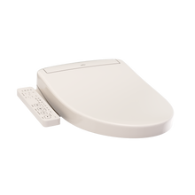 Load image into Gallery viewer, TOTO® WASHLET® S2 Electronic Bidet Toilet Seat with Instantaneous Water Heating, PREMIST and EWATER+ Wand Cleaning, Elongated, Sedona Beige - SW3346#12