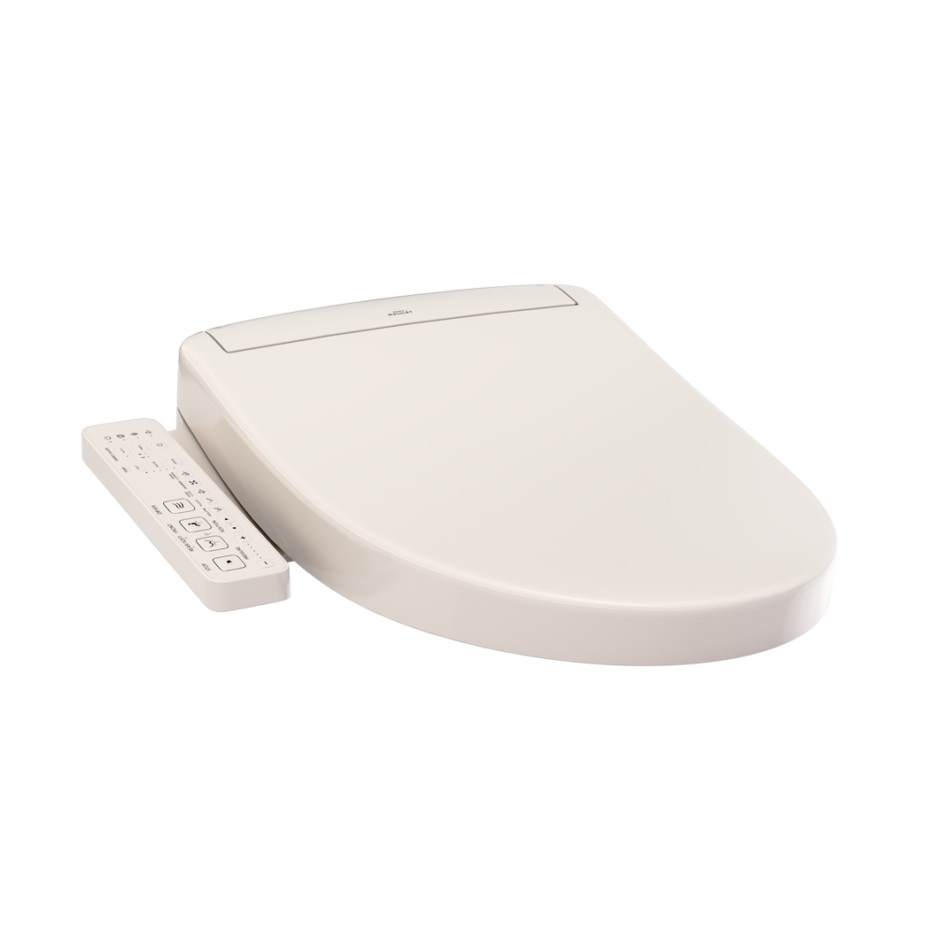 TOTO® WASHLET® S2 Electronic Bidet Toilet Seat with Instantaneous Water Heating, PREMIST and EWATER+ Wand Cleaning, Elongated, Sedona Beige - SW3346#12