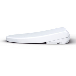 TOTO® S7 WASHLET® with Contemporary Lid, Elongated, Cotton White - SW4726AT40#01 - left side view