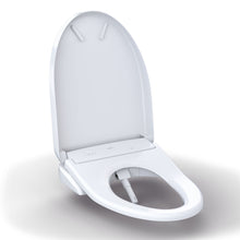 Load image into Gallery viewer, TOTO® S7 WASHLET® with Contemporary Lid, Elongated, Cotton White - SW4726AT40#01 - open view