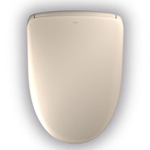 Load image into Gallery viewer, TOTO® S7 WASHLET® with Contemporary Lid, Elongated - SW4726#12 Sedona Beige top view