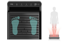 Load image into Gallery viewer, Vovo Foot and Body Dryer, Black - BD-7700B - intuitive display