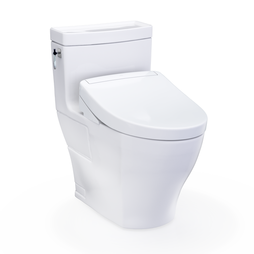 TOTO AIMES® WASHLET®+ S5 One-Piece Toilet - 1.28 GPF - MW6263446CEFG#01 - UNIVERSAL HEIGHT - main image