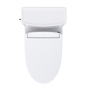 TOTO AIMES® WASHLET®+ S5 One-Piece Toilet - 1.28 GPF - MW6263446CEFG#01 - UNIVERSAL HEIGHT - top view